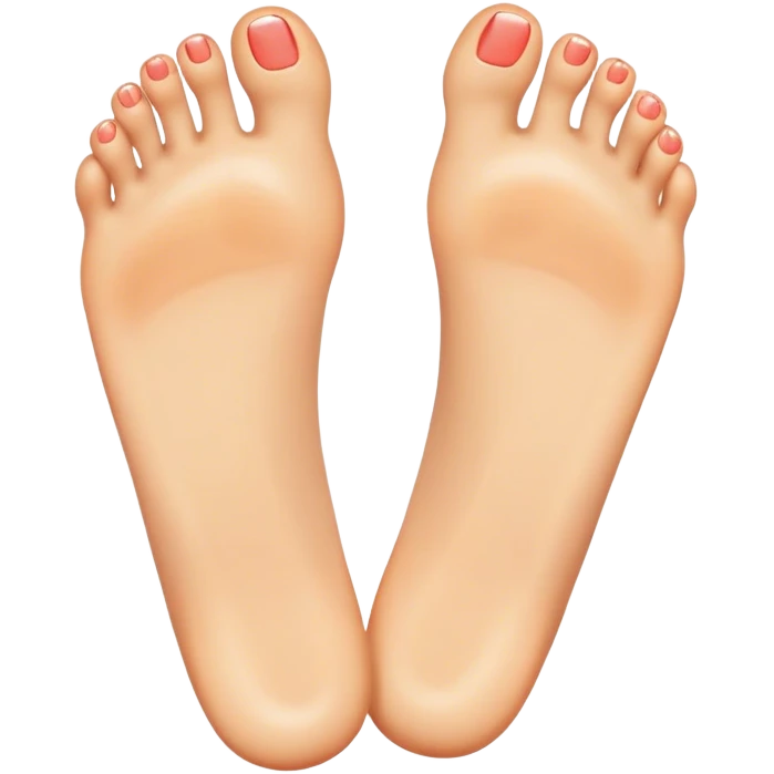 Smiling face with feet  emoji