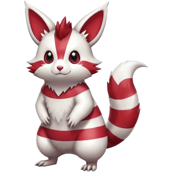 Shiny Furret-Zangoose-Hybrid (Full body) emoji