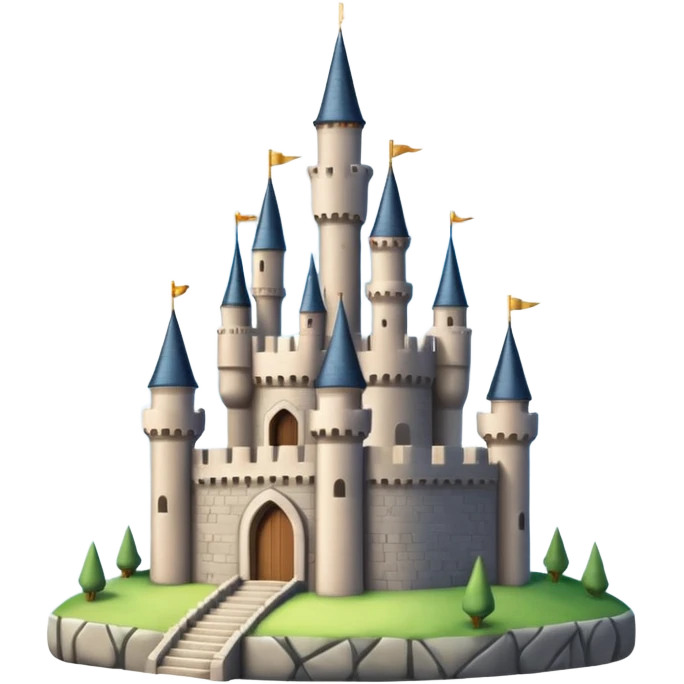 fantasy castle on the sky emoji