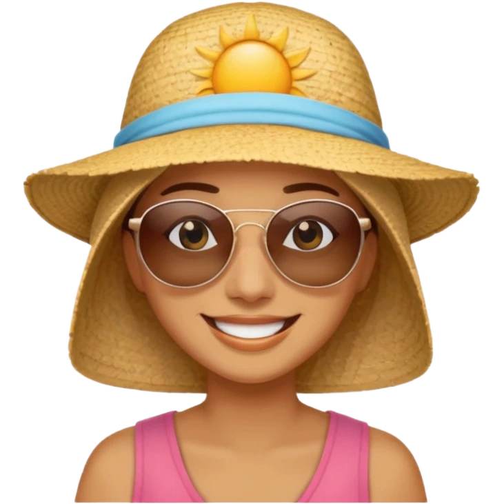 Use the first generated image here and turn it into an emoji emoji