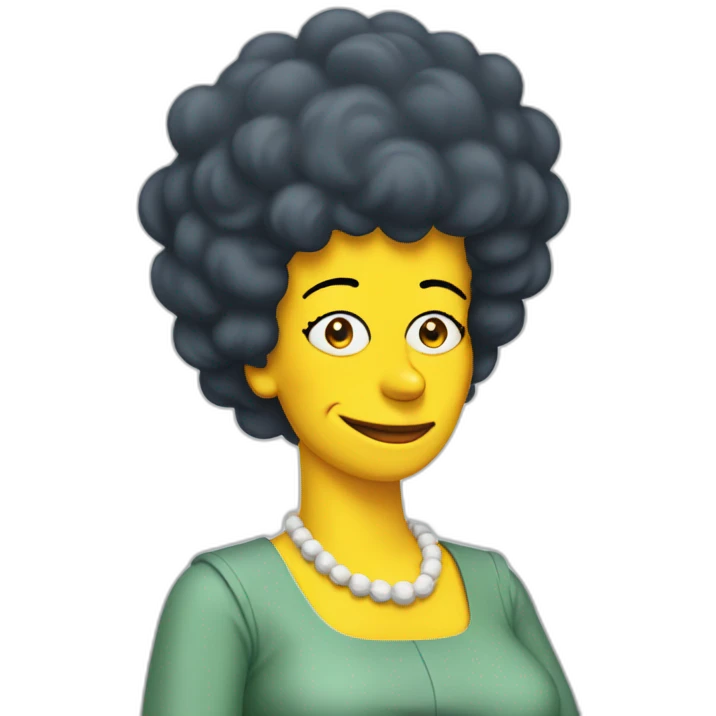 Marge Simpson emoji
