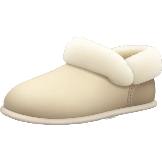 Cute UGG slippers emoji
