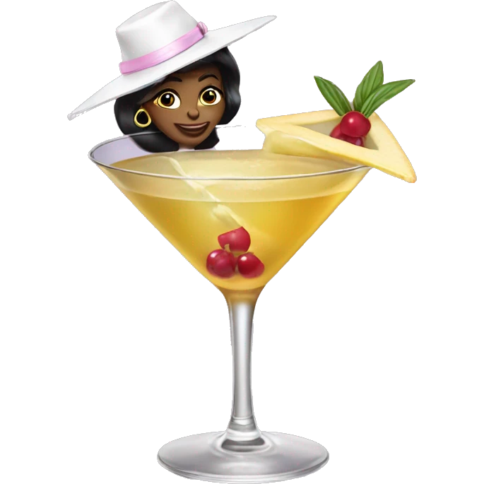 Coquette Martini  emoji