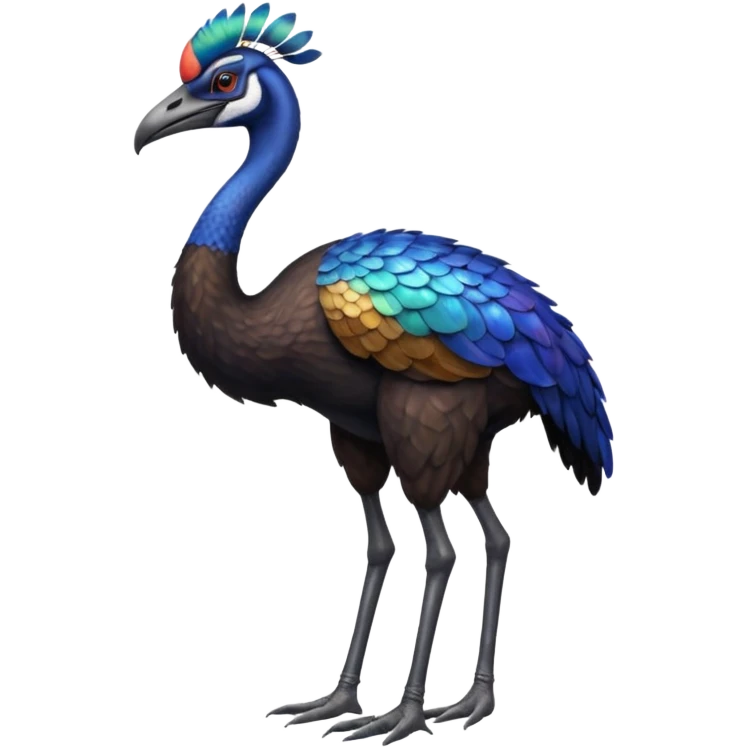 Cassowary Body emoji