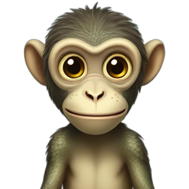 Lizard monkey emoji