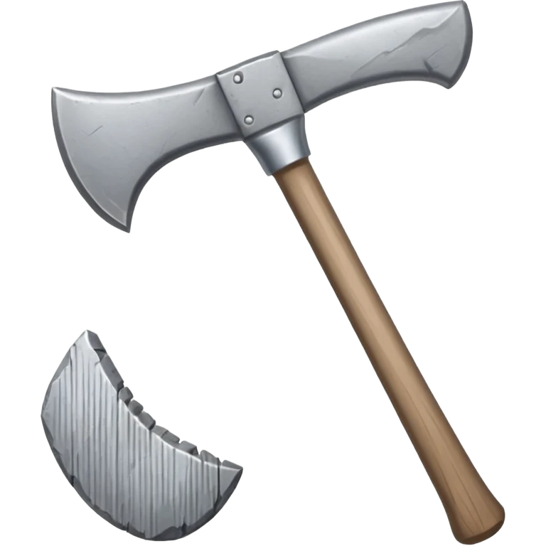 stone ax string emoji