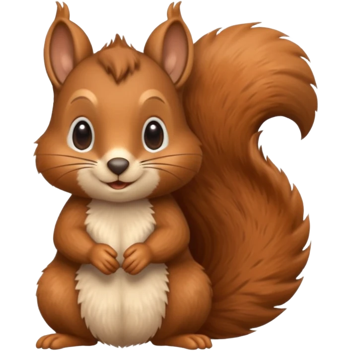cosy squirrel emoji