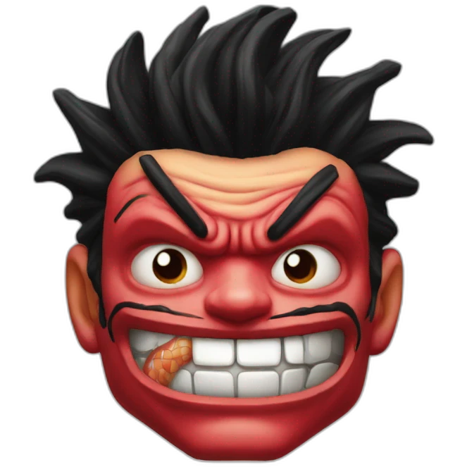 luffy snakeman emoji