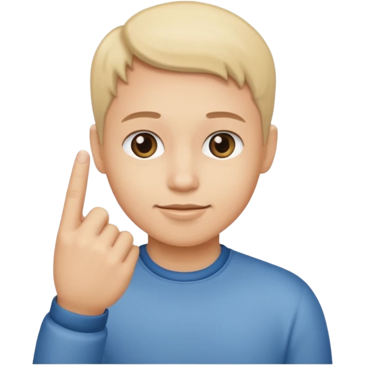 Little finger promise emoji