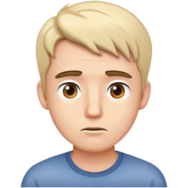 Nate questioning something emoji