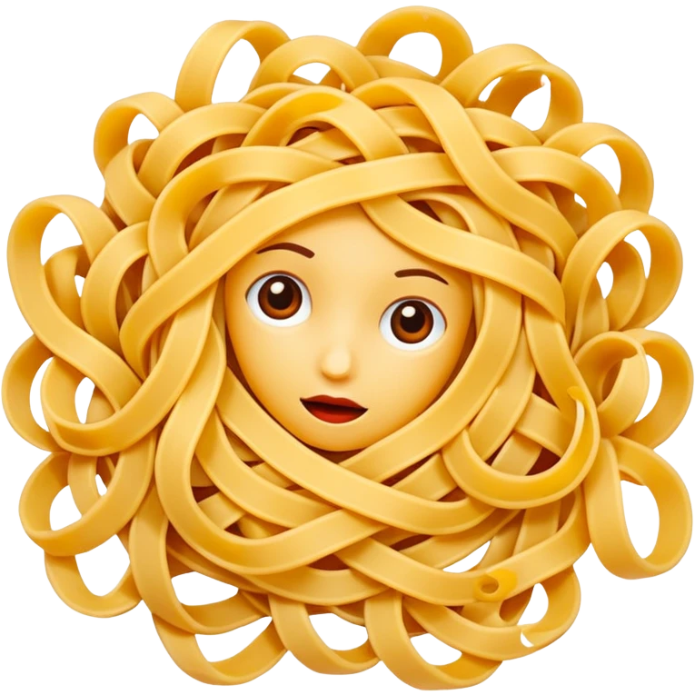 Pasta vermelha com papel emoji