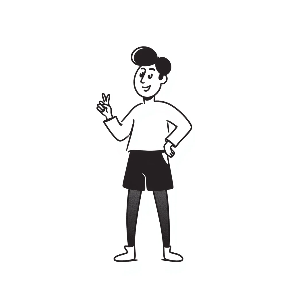 man wearing shorts and black sheer pantyhose emoji