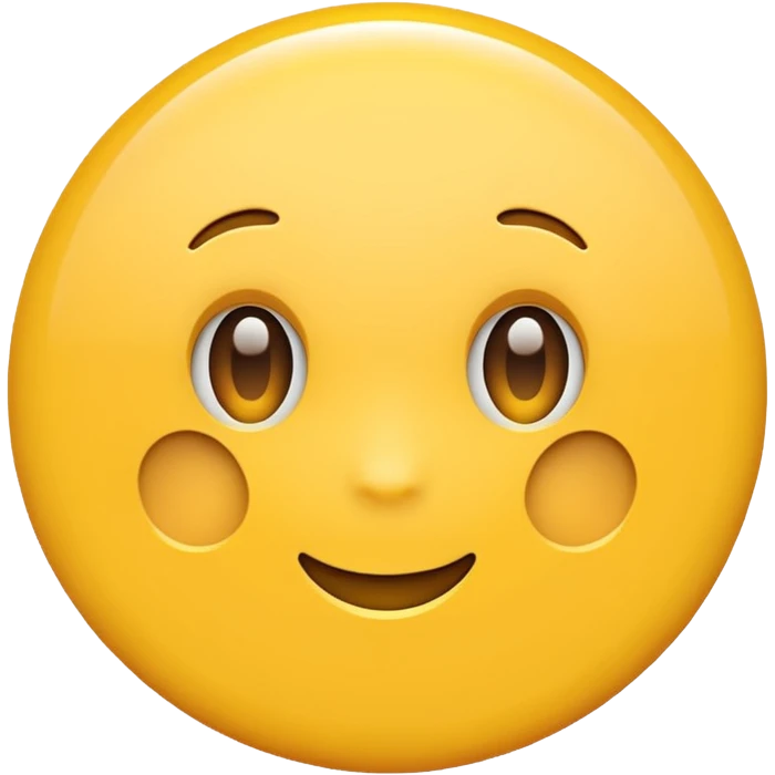 make a classic yellow circle emoji based on this phrase "I have felt anxious about my futere since the start of the year" emoji