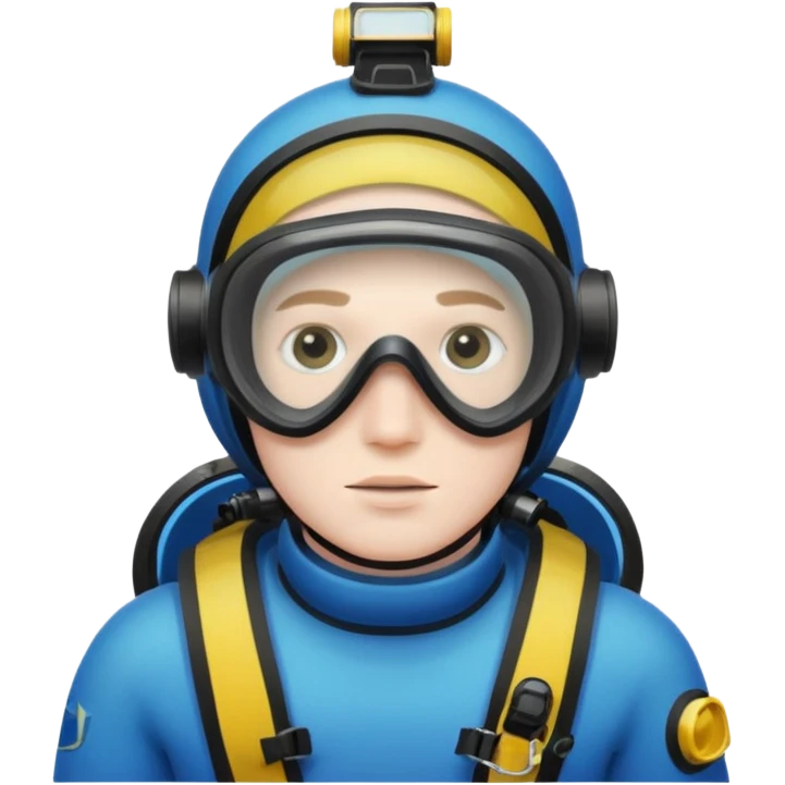 Underwater man emoji