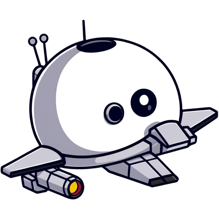 robot space invader hybrid emoji