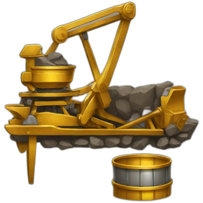gold mining equipment emoji