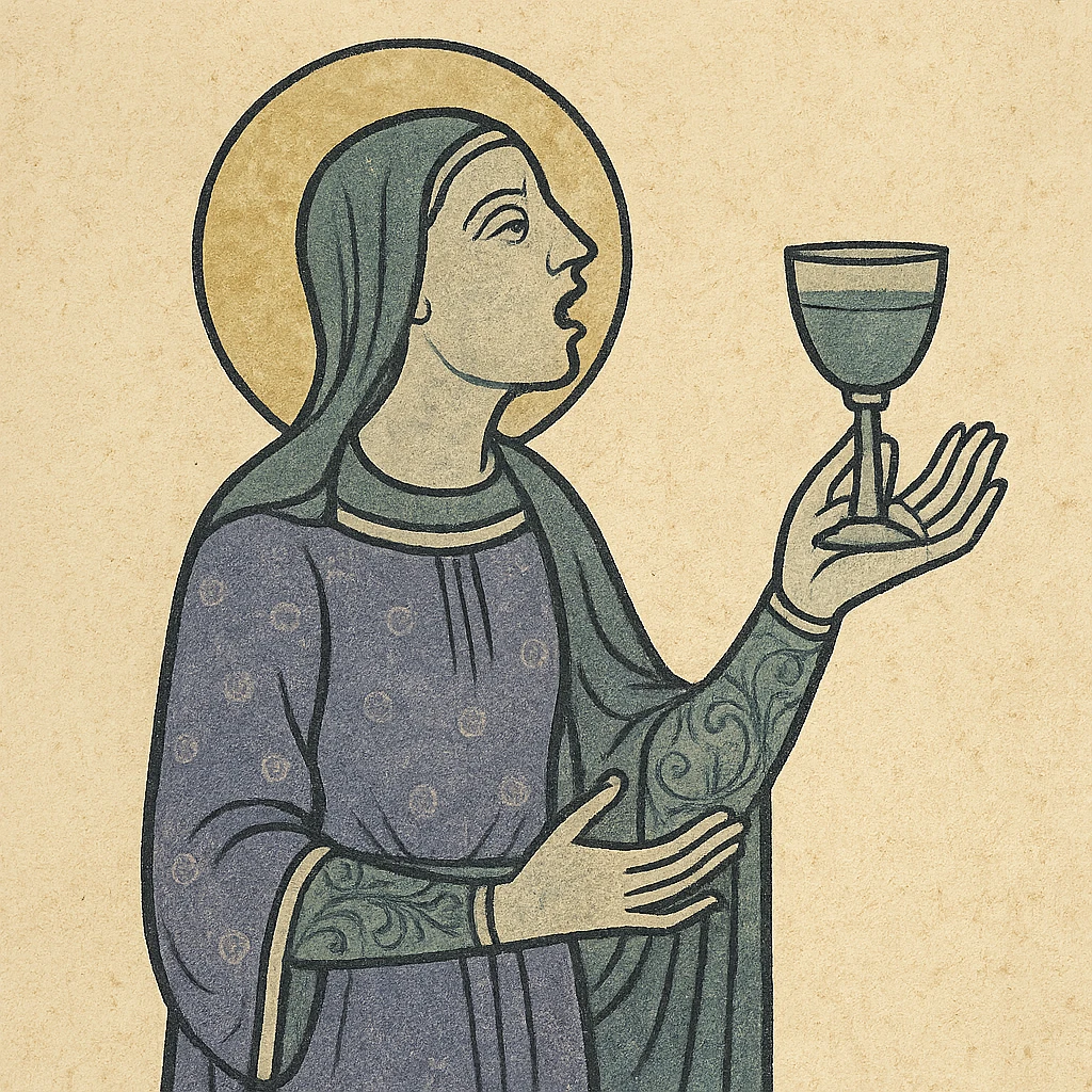 woman singing with wine glass in her hand emoji