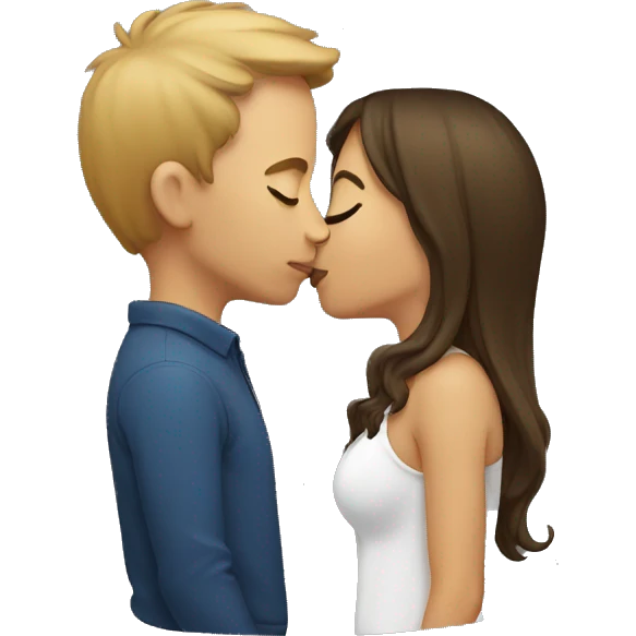 kissing emoji