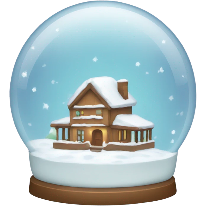 Snow globe  emoji