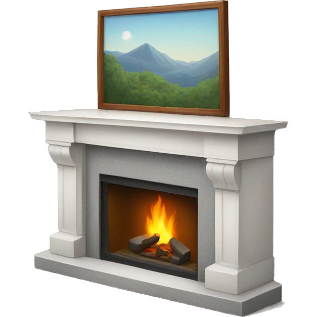 fireplace mantle emoji