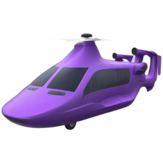 Evtol purple color emoji