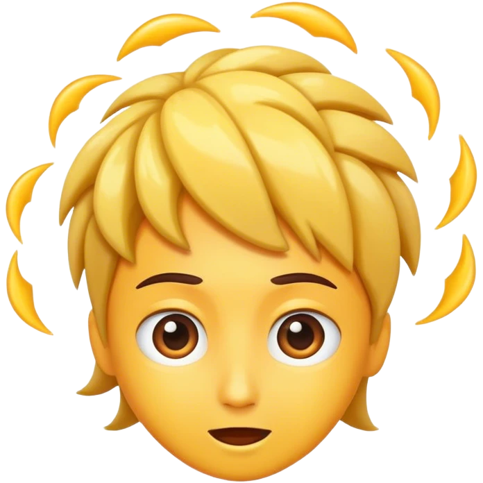 whirlwind in head emoji