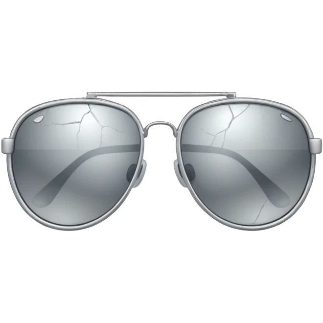 Sunglasses broken emoji