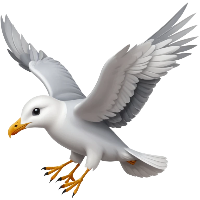 Seagull
Apple emoji style. emoji