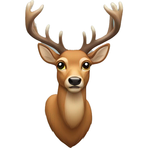 Deer stag emoji