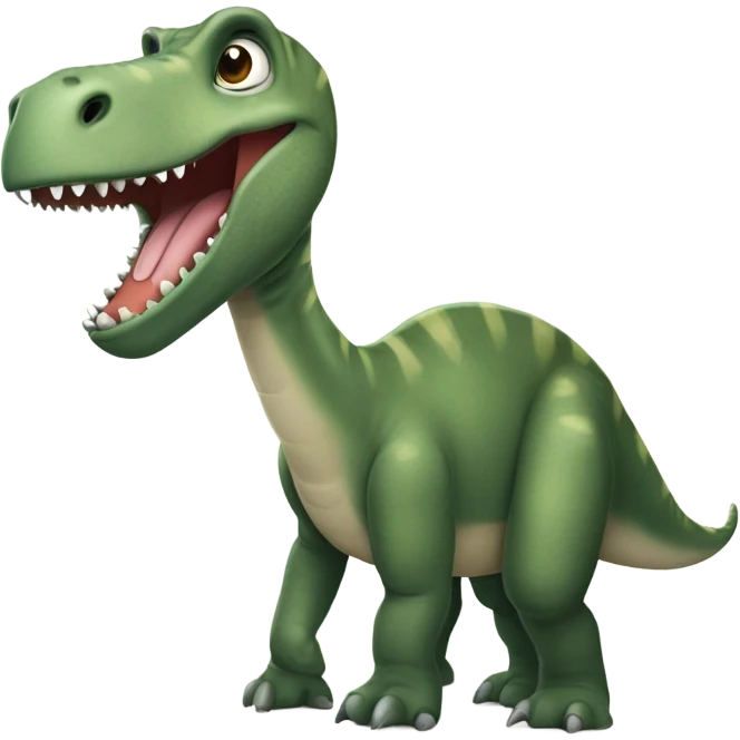 Korgi riding a dinosaur  emoji