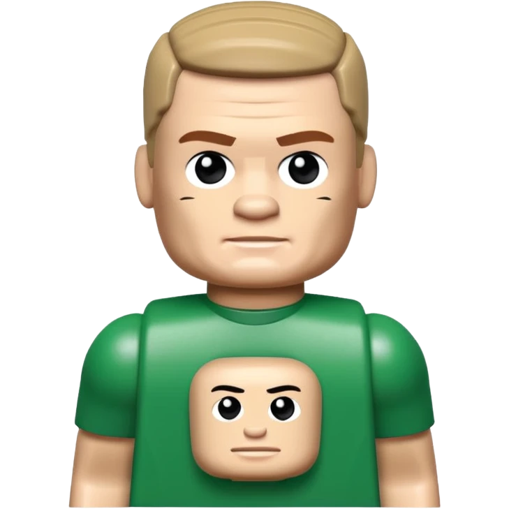 Jhon cena lego with his t shirt emoji