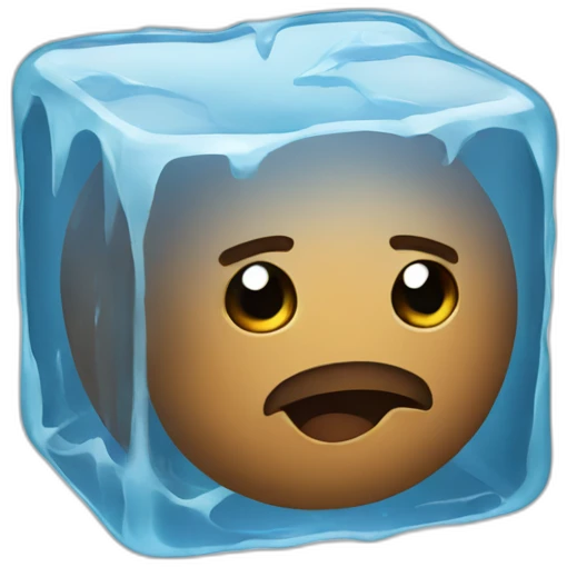 Ice cube emoji