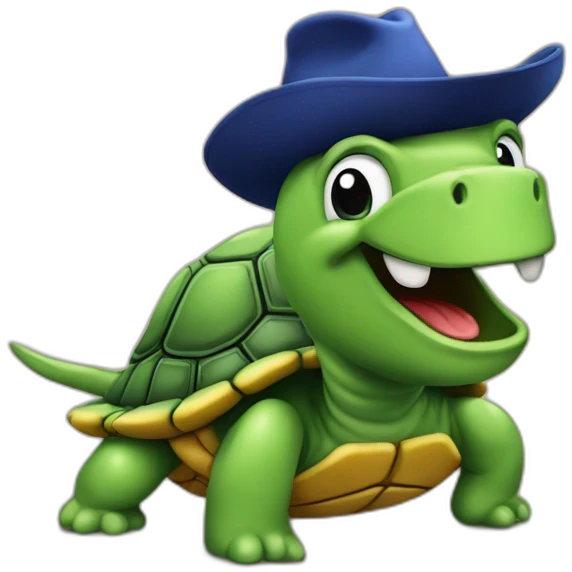 Donald Trump qui nique tortue emoji