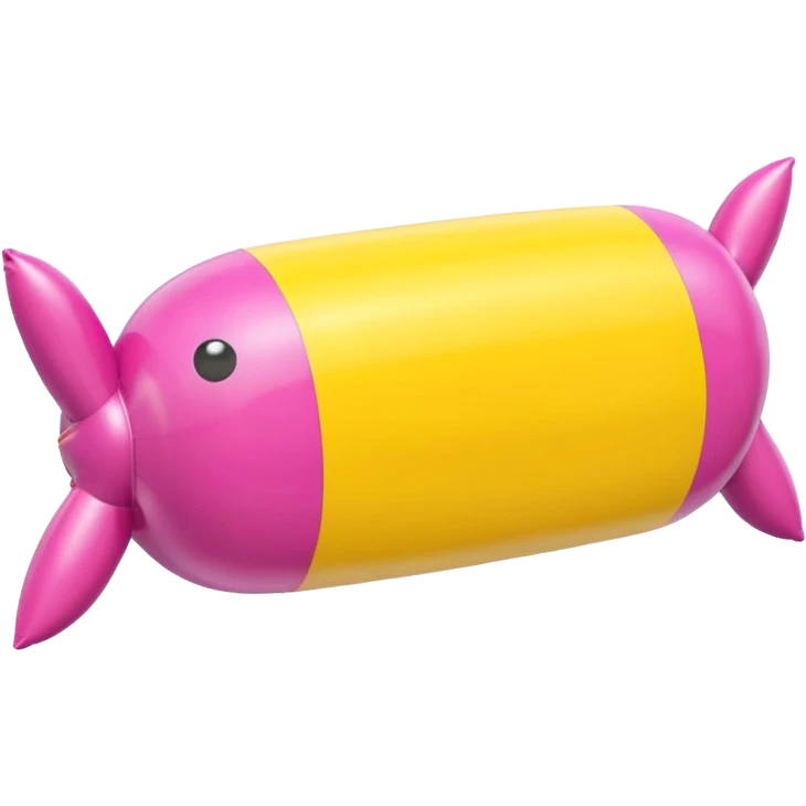   jeff koons style inflatable abstract art SPAM sculpture  emoji