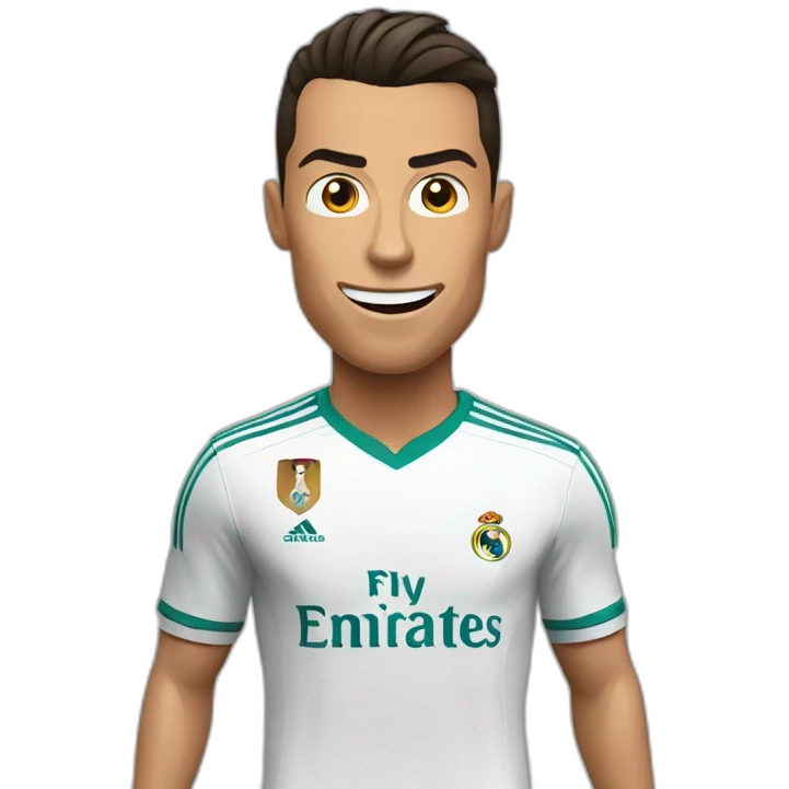 Cristiano Ronaldo amazed emoji