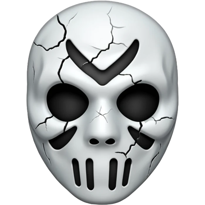 ghostface scream face emoji