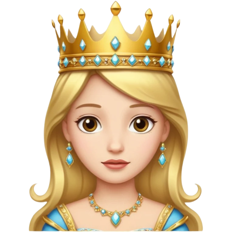 Princess wear crown
 emoji