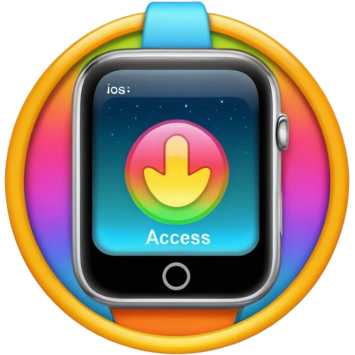 Access granted on a screen  emoji