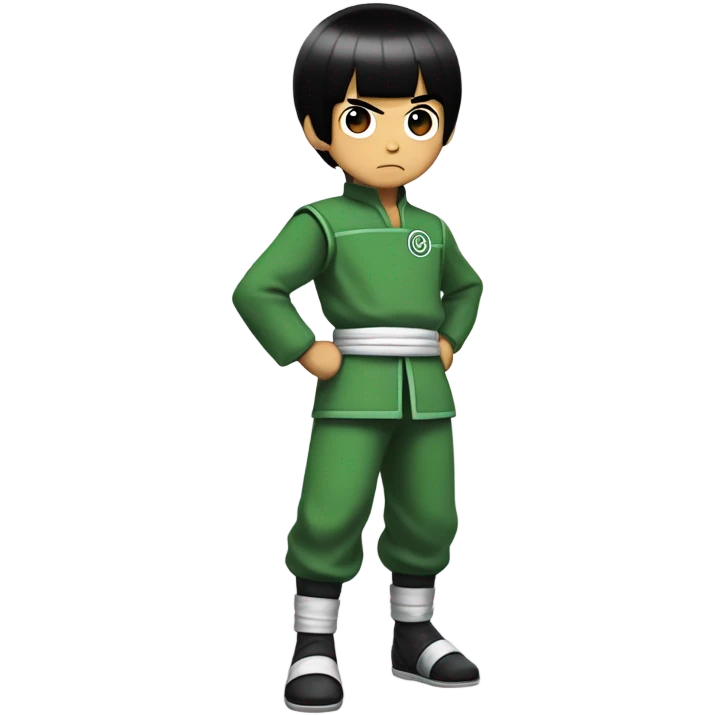 rock lee emoji