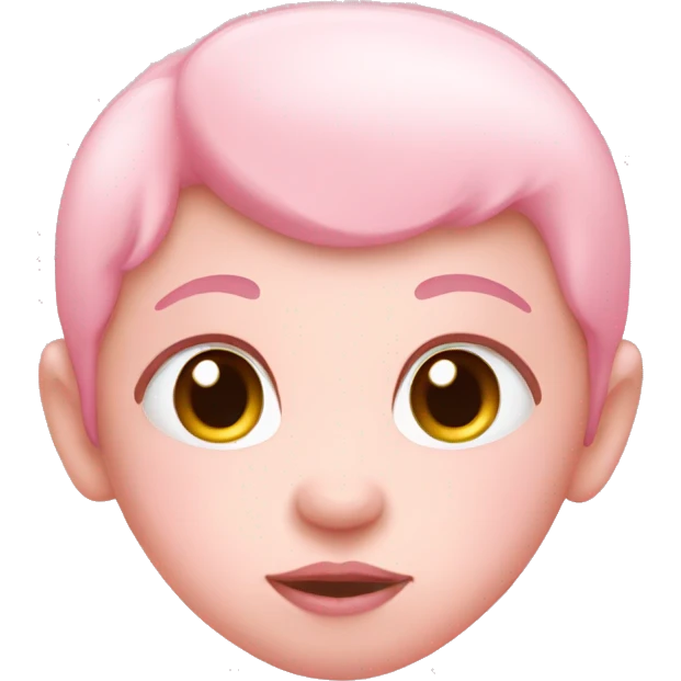 Baby pink heart emoji