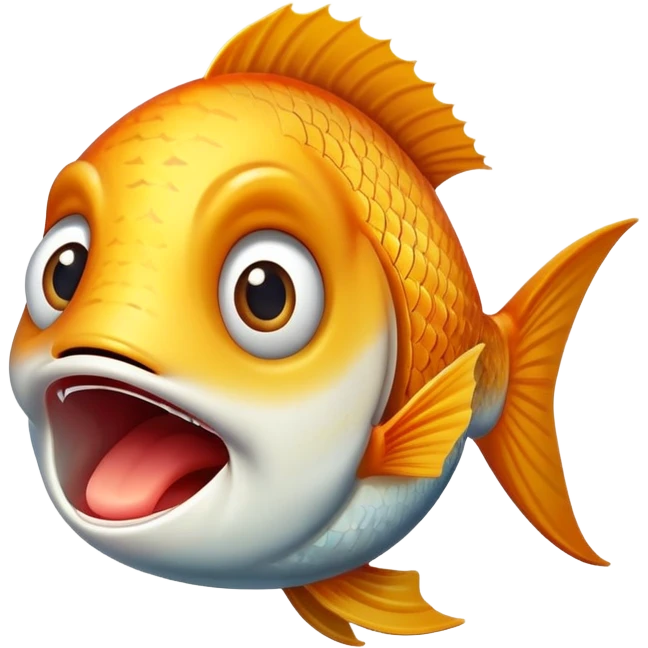 Fish poggers emoji