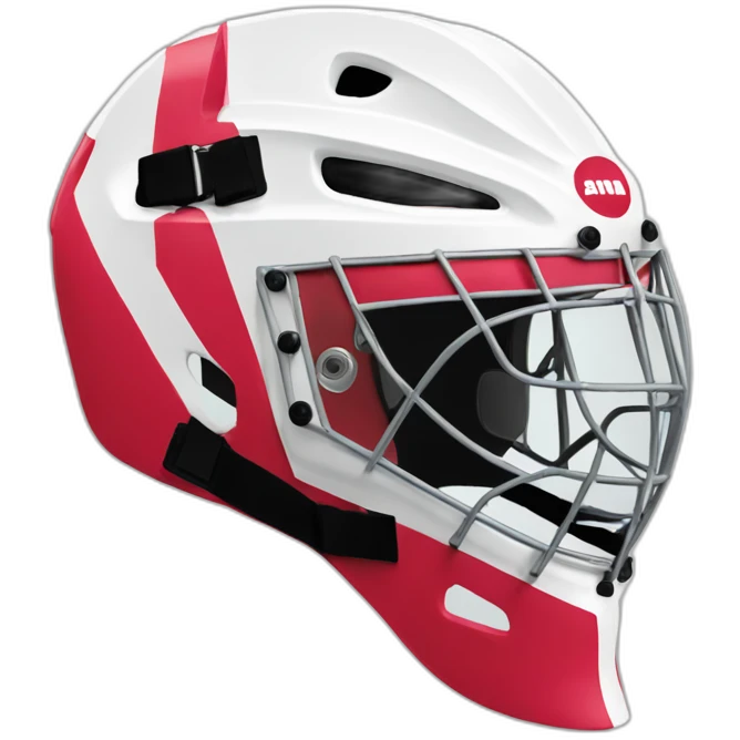 goalie hockey helmet emoji