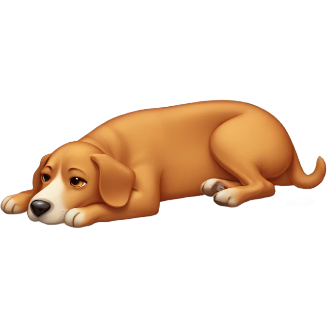 dog tanning emoji