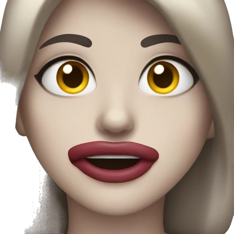 biting lip emoji emoji
