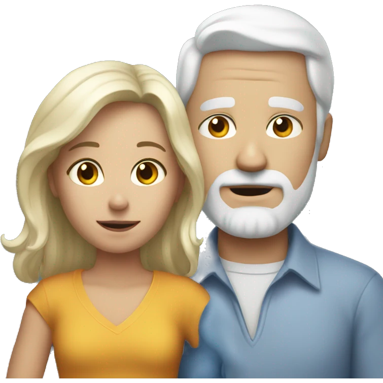 Awkward white family photo emoji