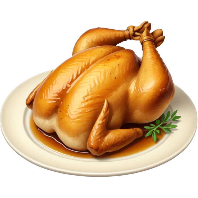 meal with chicken emoji