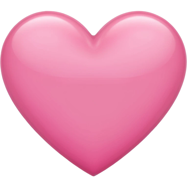 Pink heart emoji