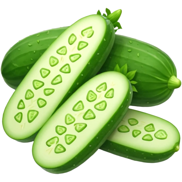 cucumber Chopped into small pieces    emoji