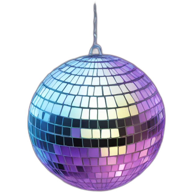 disco ball emoji