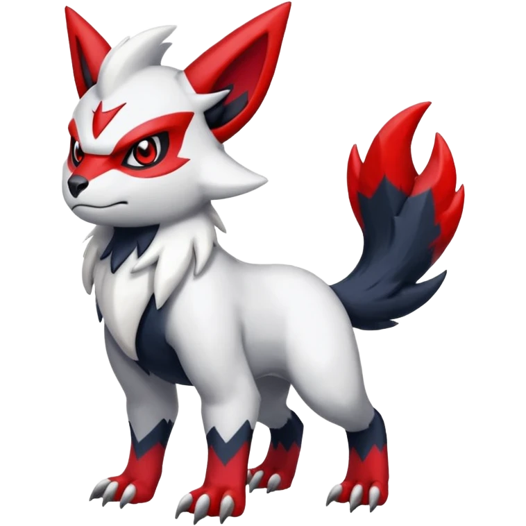 Absol-Zangoose-Fusion (full body) emoji